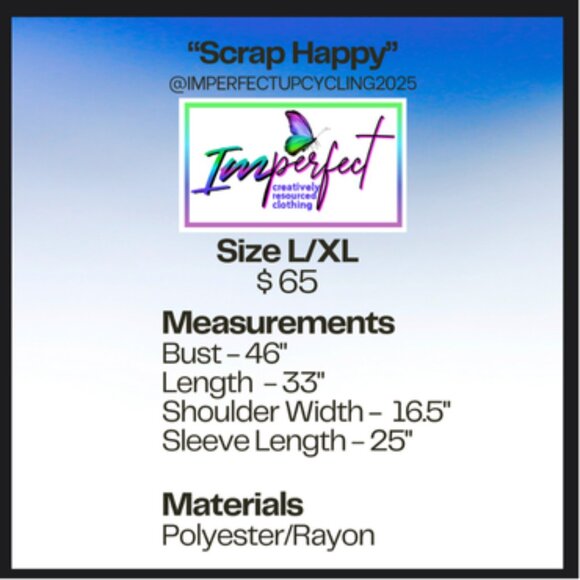 Upcycled vintage paisley shirt - Picture 2 of 2